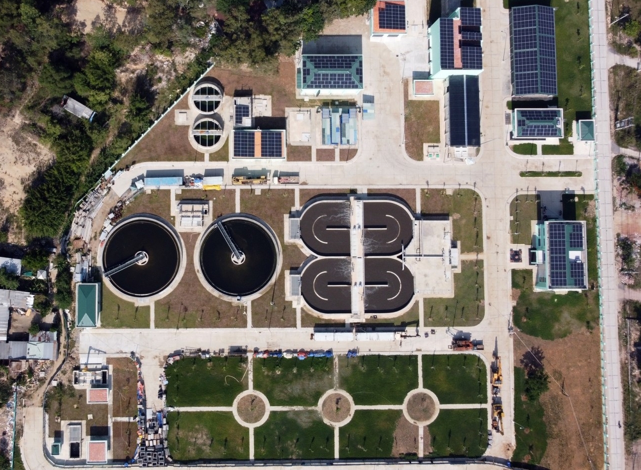 Nhà máy xử lý nước thải phía Bắc TP Nha Trang (Khánh Hòa)